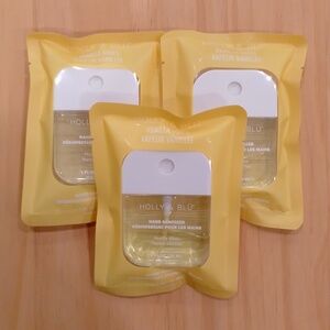 Set 3 Holly & Blu Hand Sanitizer Spray Vanilla Vibes Purse Travel